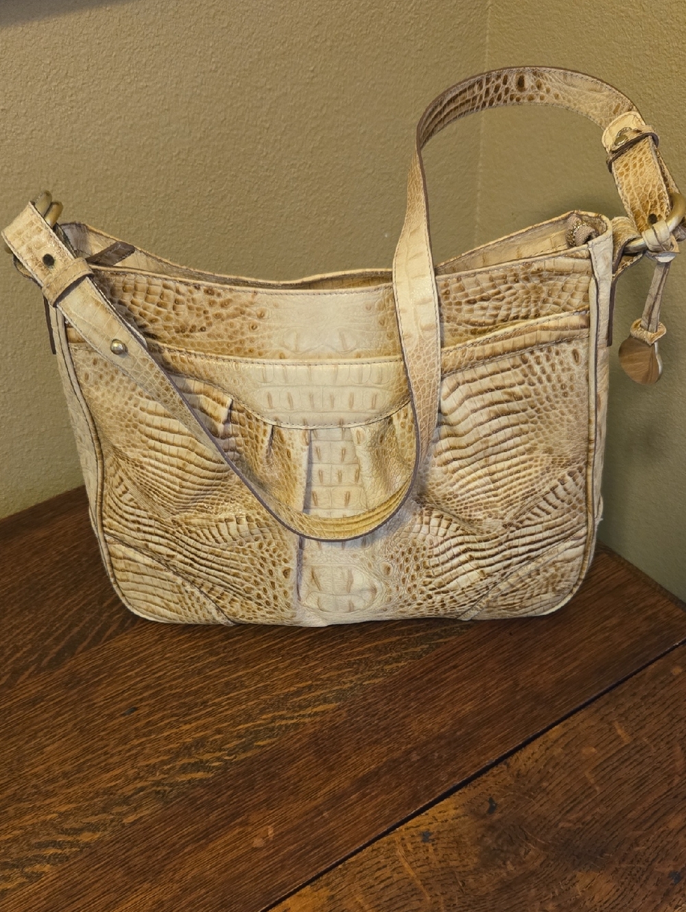 Brahmin Vintage Leather Melbourne Shoulder/Crossbody Bag